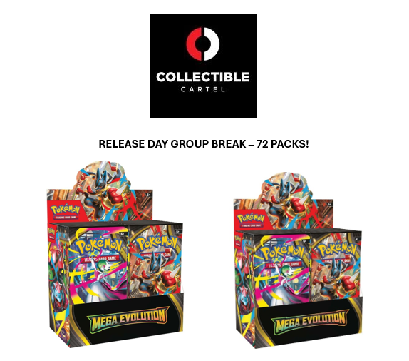 PREORDER - Mega Evolution release day Break!