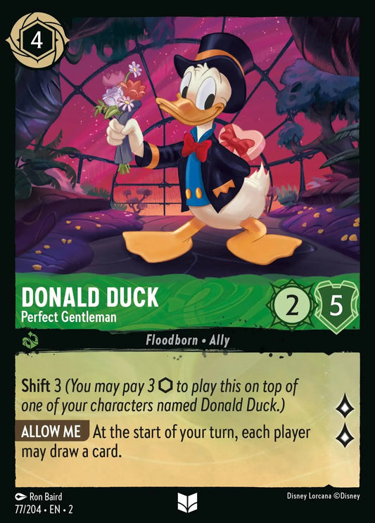 77/204 - Donald Duck - Perfect Gentleman - Uncommon