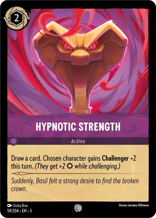 59/204 - Hypnotic Strength -  COMMON COLD FOIL