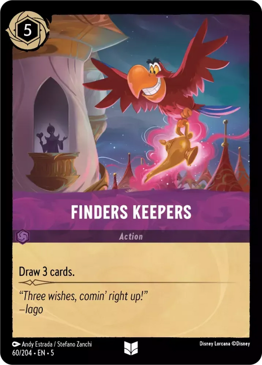 60/204 - Finders Keepers - UNCOMMON COLD FOIL