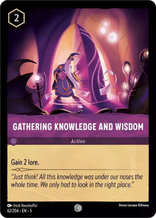 62/204 - Gathering Knowledge and Wisdom - COMMON COLD FOIL