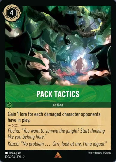 100/204 Pack Tactics -  Rare