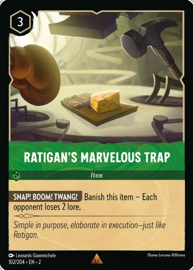 102/204 Ratigan's Marvelous Trap -  Rare