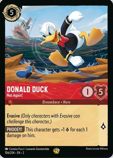 106/204 Donald Duck - Not Again! - Legendary