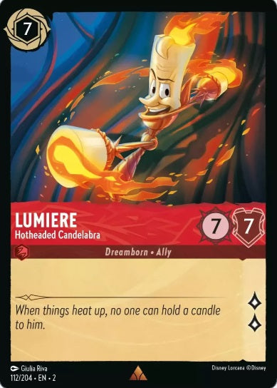 112/204 Lumiere - Hotheaded Candelabra - Rare