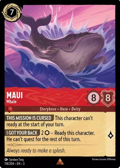 114/204 Maui - Whale - Rare