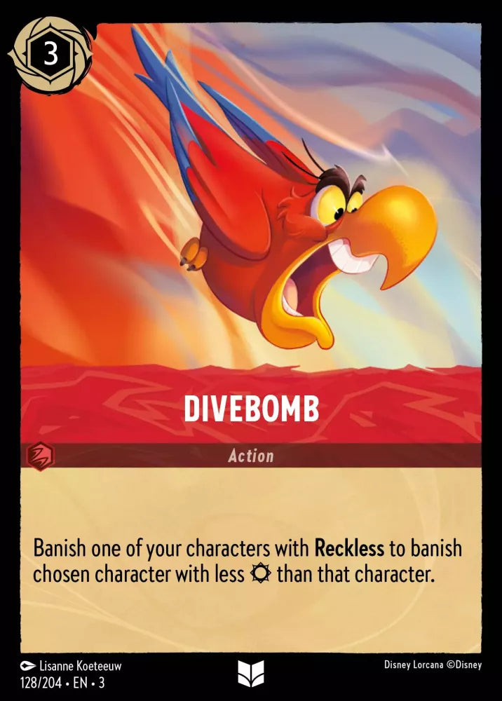 128/204 - Divebomb - Uncommon COLD FOIL