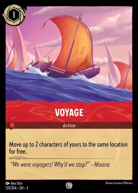 131/204 - Voyage - Common COLD FOIL