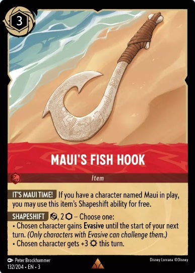 132/204 Maui's Fish Hook - Rare