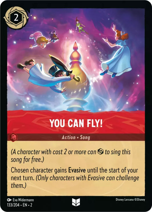 133/207 - You Can Fly  - UNCOMMON COLD FOIL