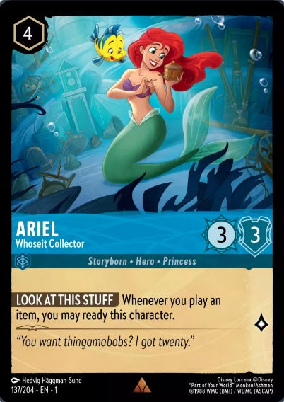 137/204 Ariel - Whoseit Collector - Rare