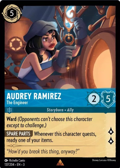 137/204 Audrey Ramirez - The Engineer - Rare