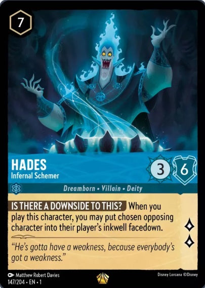 147/204 Hades - Infernal Schemer - Legendary