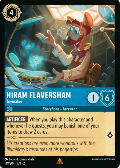 149/204 Hiram Flaversham - Toymaker - Rare