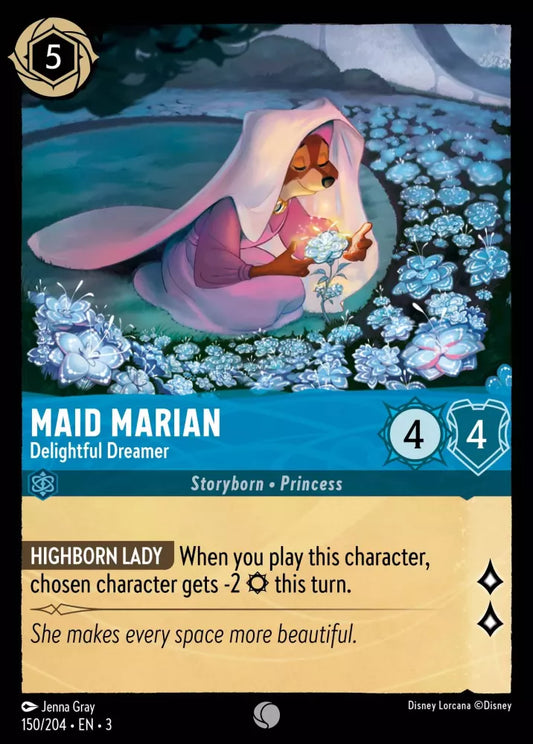 150/204 - Maid Marian - Delightful Dreamer - Common COLD FOIL