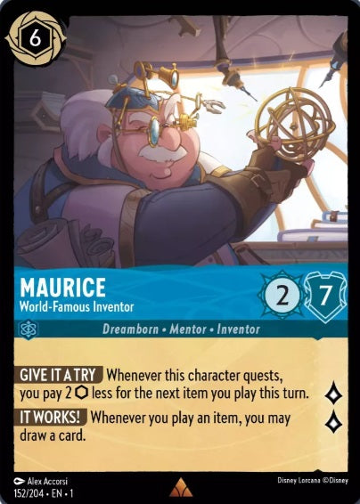 152/204 Maurice - World-Famous Inventor - Rare