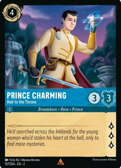 157/204 Prince Charming - Heir to the Throne - Rare