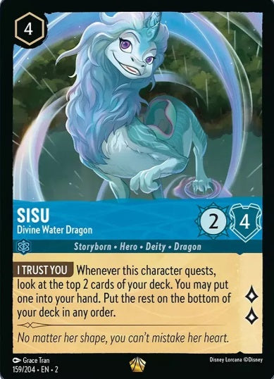 159/204 Sisu - Divine Water Dragon - Legendary