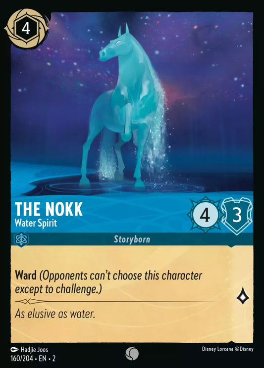 160/204 - The Nokk - Water Spirit COMMON COLD FOIL