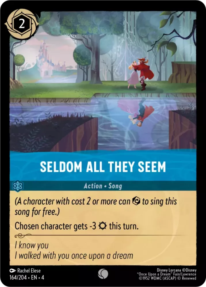 164/204 - Seldom All They Seem - Common Cold Foil