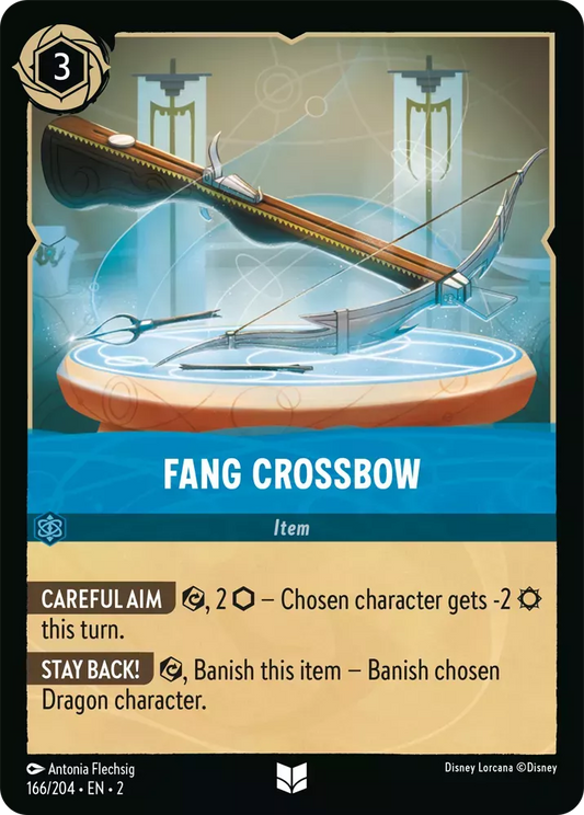 166/204 - Fang Crossbow - UNCOMMON COLD FOIL