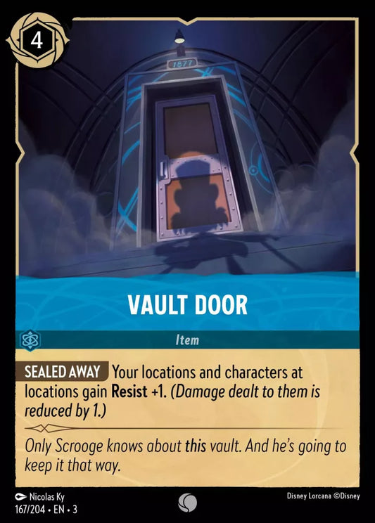 167/204 - Vault Door - Common COLD FOIL