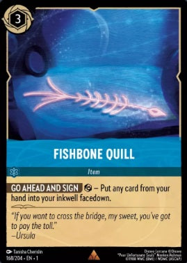 168/204 Fishbone Quill - Rare COLD FOIL