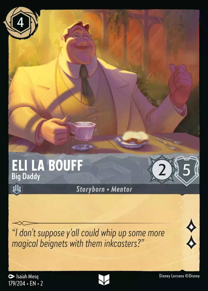 179/204 - Eli La Bouff - Big Daddy - UNCOMMON COLD FOIL