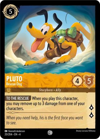 20/204 - Pluto - Rescue Dog - Common Cold Foil