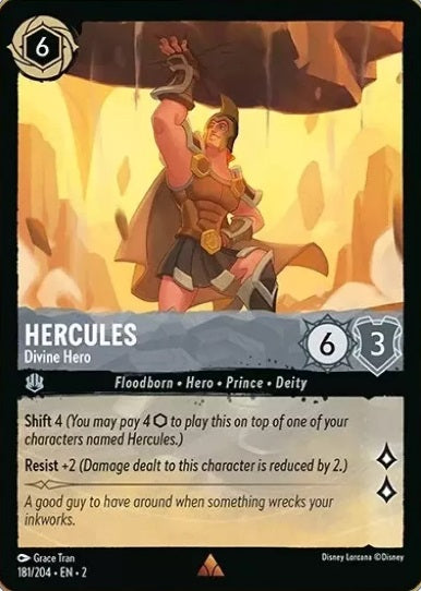 181/204 Hercules - Divine Hero - Rare