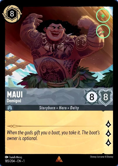 185/204 Maui - Demigod - Rare