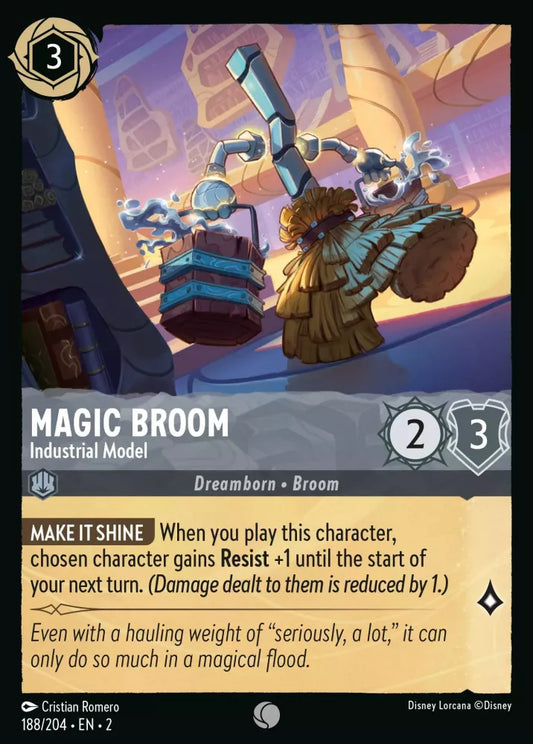 188/204 - Magic Broom - Industrial Model COMMON COLD FOIL