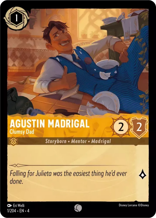 1/204 - Agustin Madrigal - Clumsy Dad - Common Cold Foil