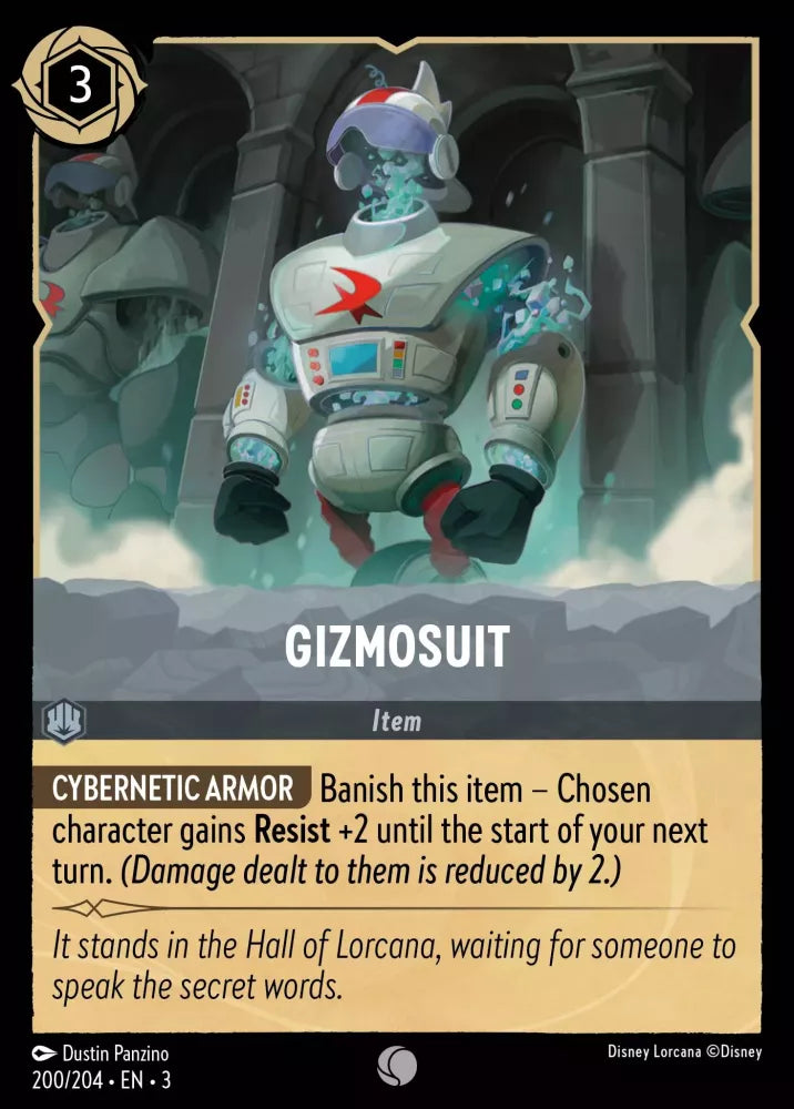 200/204 - Gizmosuit - Common COLD FOIL