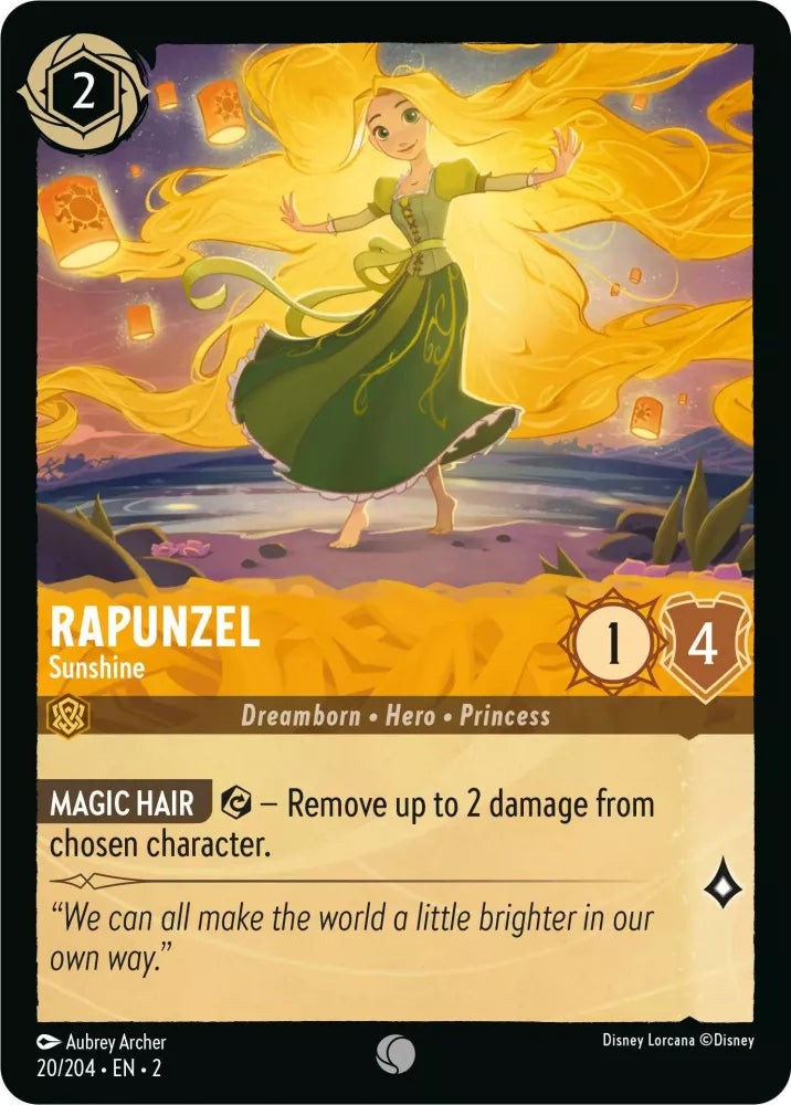 20/204 - Rapunzel - Sunshine - COMMON COLD FOIL