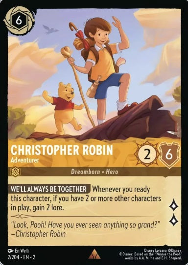 2/204 Christopher Robin - Adventurer - Rare