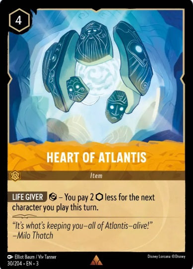 30/204 Heart of Atlantis - Rare