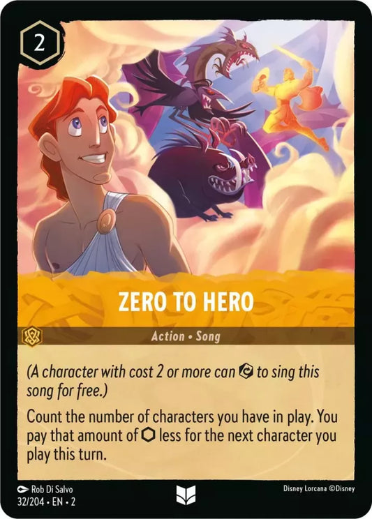 32/204 - Zero to Hero - Uncommon COLD FOIL