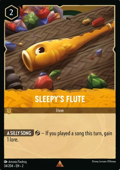 34/204 Sleepy's Flute - Rare