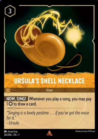 34/204 Ursula's Shell Necklace - Rare