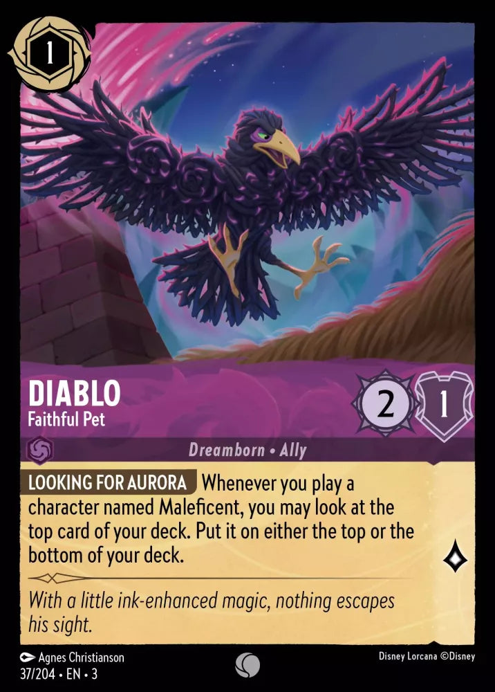 37/204 - Diablo - Faithful Pet - Common Cold Foil