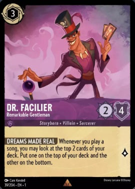 39/204 Dr. Facilier - Remarkable Gentleman - Rare