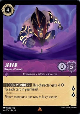 44/204 Jafar - Keeper of Secrets - Rare