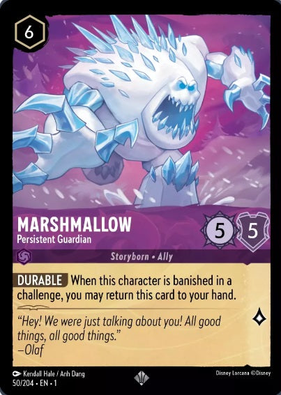 50/204 Marshmallow - Persistent Guardian - Super Rare