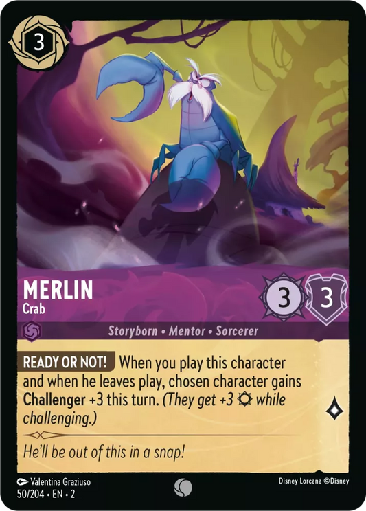 50/204 - Merlin - Crab  - COMMON