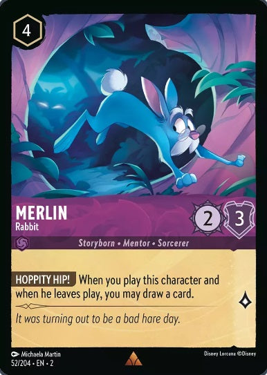 52/204 Merlin - Rabbit - Rare