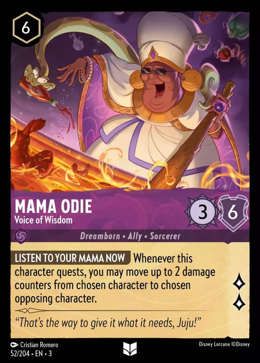 52/204 - Mama Odie - Voice of Wisdom - Uncommon Cold Foil