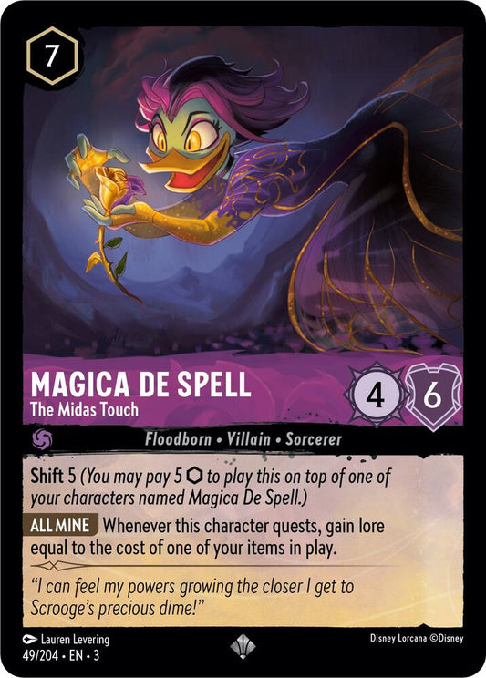 49/204 - Magica De Spell - The Midas Touch - Super Rare