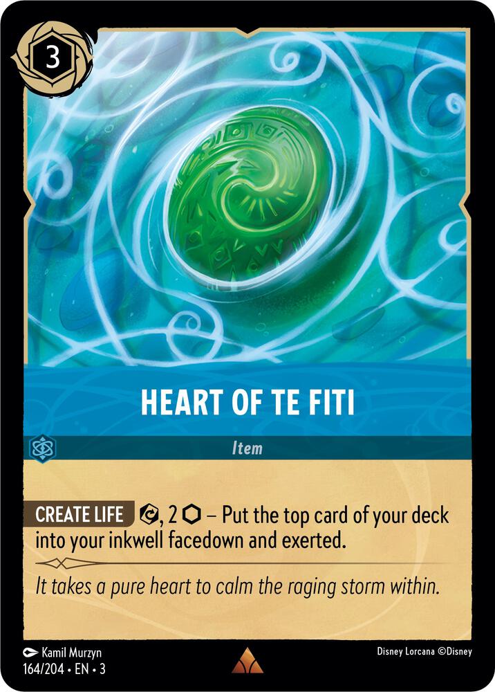 164/204 - Heart of Te Fiti - Rare