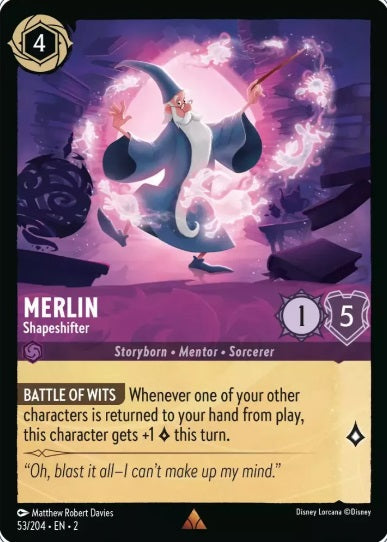 53/204 Merlin - Shapeshifter - Rare